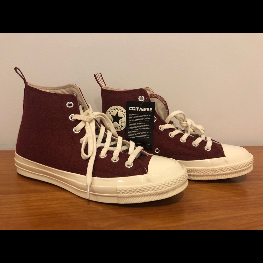 [NEW] Converse All-Star High-top “Terra Red” Felt
